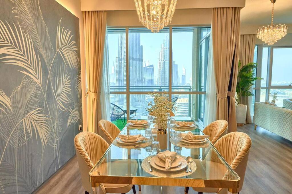 Apartmán Magnificent Luxury 3Br With Amazing Burj & Fountain View Dubaj Exteriér fotografie