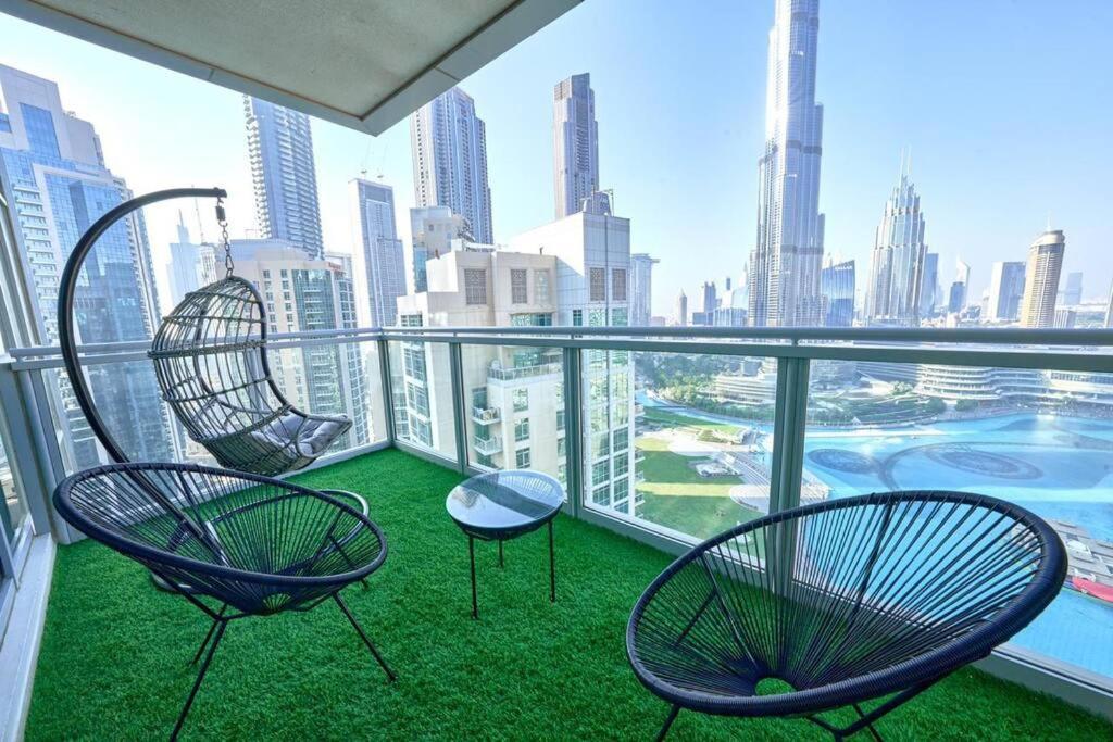 Apartmán Magnificent Luxury 3Br With Amazing Burj & Fountain View Dubaj Exteriér fotografie